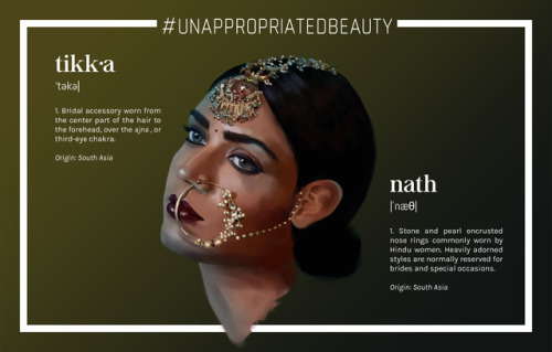 kailere:“Unappropriated Beauty“ is a poster ad campaign tackling the issue of cultural a