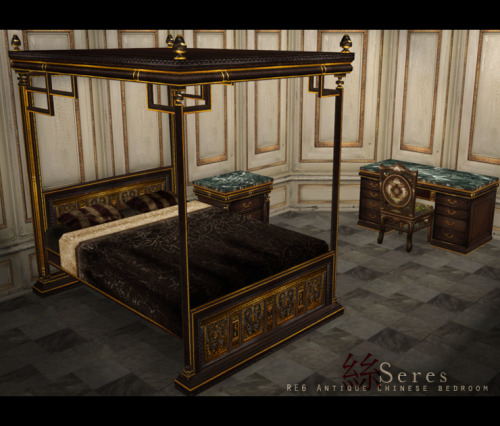 RE6 Antique Chinese bedroom for Maron at TBTO.