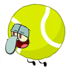 toadettexbowserjr: Squidward Tennisball 