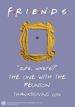 vw0ng:  gallifreyan:  Warner Bros release further teaser for Friends Reunion in 2014   omfg.