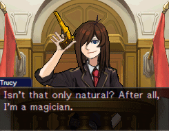 athenacykes:21 year old Trucy Wright sprites, she’s a worldwide famous magician who restored the Gra