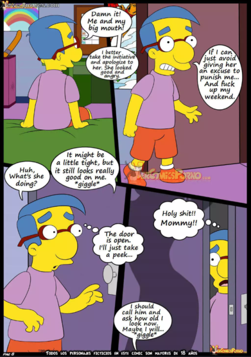 kaneki-art:  Simpsons doujinshi, Old habits 6: Learning with mama part 1/3  ALL CHARACTER IN THIS COMIC ARE OVER  18