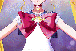 tssukino:  Usagi’s first transformation  1992 vs 2014  