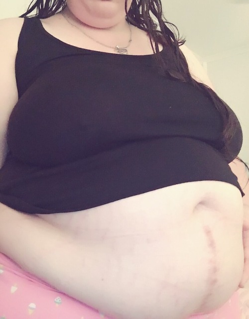 Porn photo plump-piggy:Fat belly 