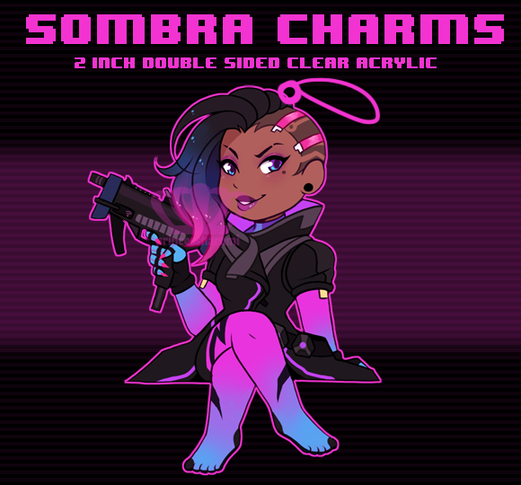 Sombra charms finally came in !! I’ll be shipping everyone’s preorders out sometime