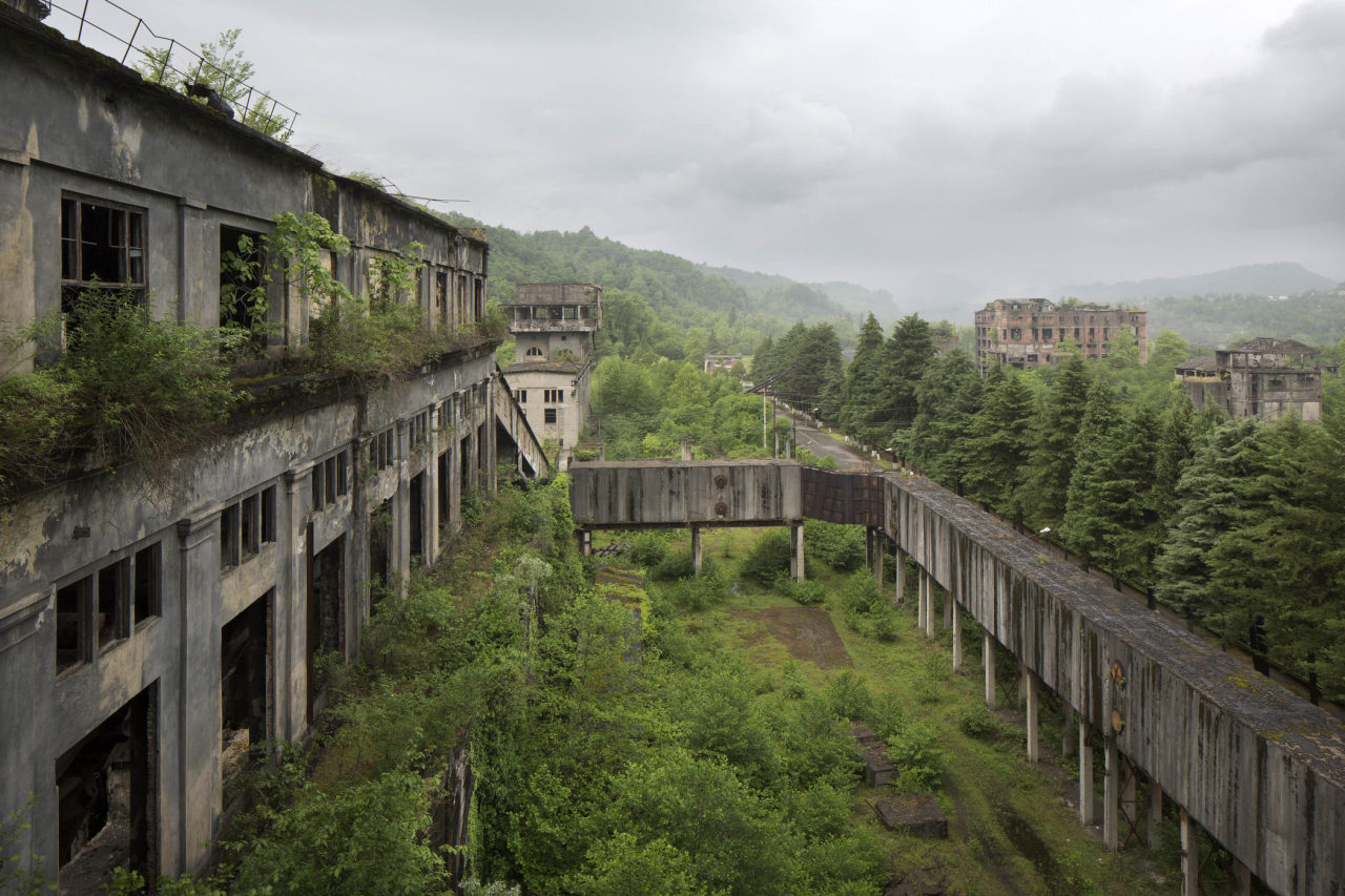 Tkvarcheli Power Plant, Abkhazia, 2018