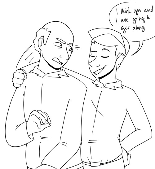 toast-coaster:I really feel like if Frank ever met Charles he’d kiss up hard and Charles would