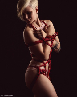 jesseflanagan: Vi in MyNawashi rope Rigging/photo by Jesse Flanagan (self) Instagram | Facebook | Full sets available on Findrow 