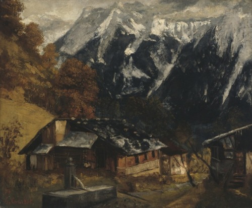 An Alpine Scene, Gustave Courbet, 1874, Art Institute of Chicago: European Painting and SculptureA. 