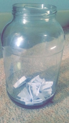 pwettykitten:  going to refill this jar i