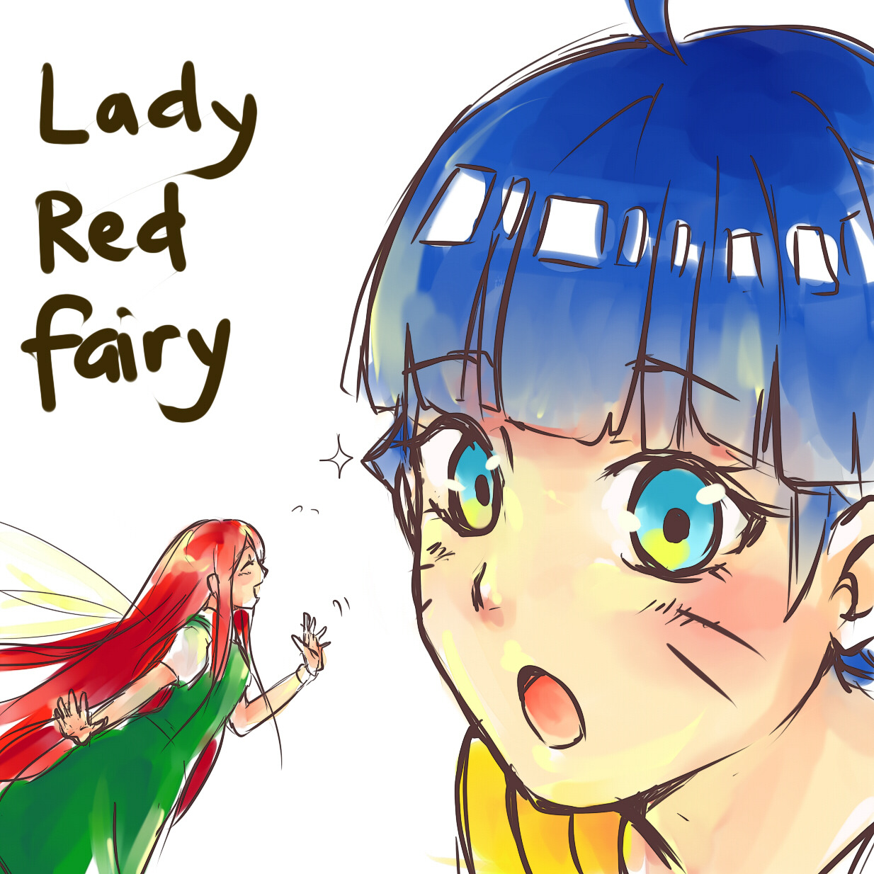 caffeink:  wip the doujinshi :p