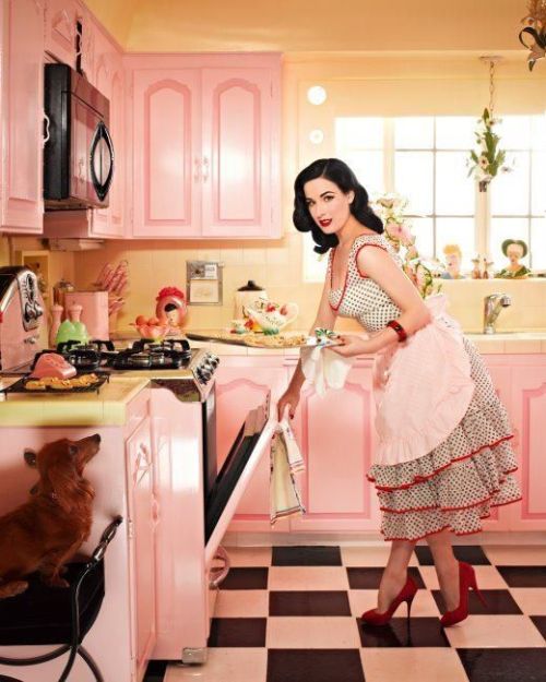 the-inspirations-of-my-life:50’s life with Dita Von Teese