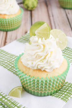 foodiebliss:    Key Lime Pie Cupcakes  Source: Living Better Together  Where food lovers unite.   