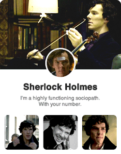 benadlct:  Sherlock Characters + Tumblr - Insp. by x[x] 