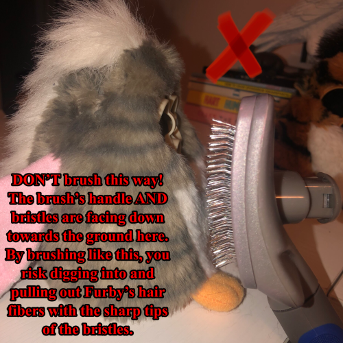 HOW TO BRUSH YOUR FURBY - AN IN-DEPTH GUIDE ! ! !