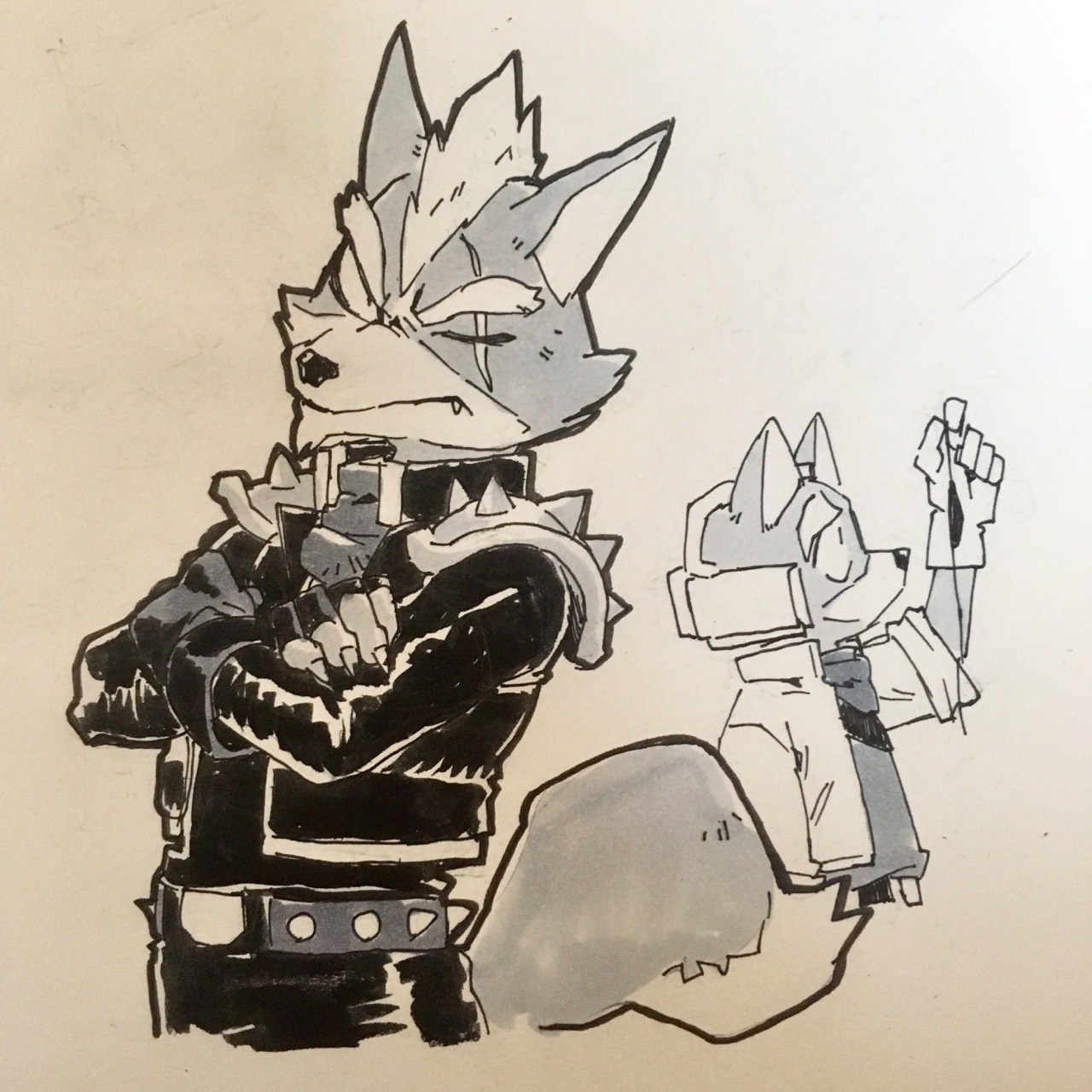 nemurism: Starfox doodles #1