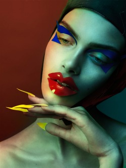 Hotelcostes:makeup Art By Zenia Jaeger For Tush Magazine