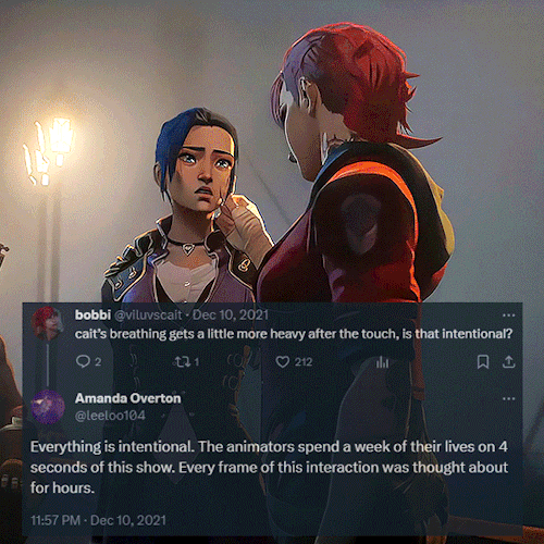 ARCANE LEAGUE OF LEGENDS: SEASON 1 ↳ Amanda Overton (Arcane Series Writer) X Tweets On Caitlyn And