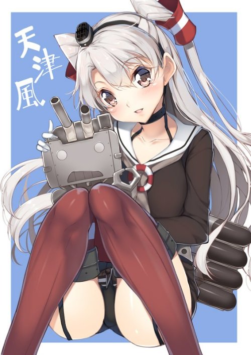 yatchu:  (via 【二次・ZIP】天津風ちゃんが可愛すぎて夜も眠れない画像《艦隊これくしょん》 | 桃色虹画像 -二次元萌え画像エロ画像まとめ-)