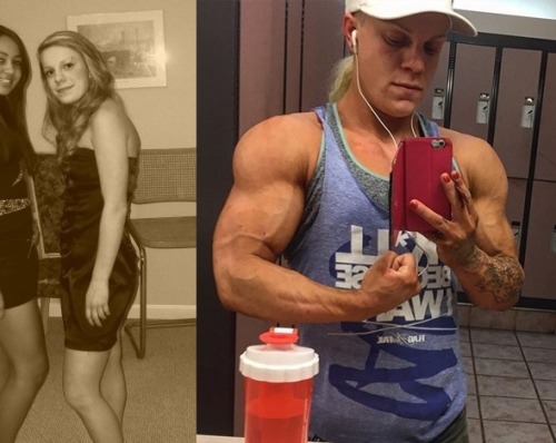 beforeafterfemalemuscle: Kennedy Ledgerwood