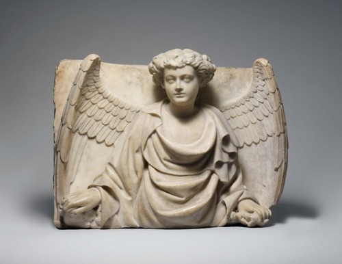 Marble relief with angel ca. 1430-35