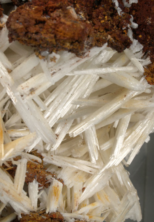 &lsquo;Jackstraw&rsquo; Cerussite - Flux Mine, Arizona