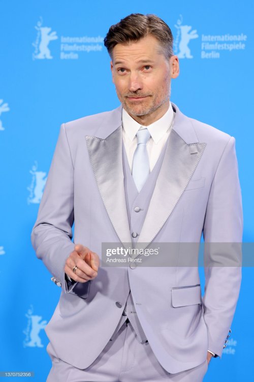 silvianap: Nikolaj Coster-Waldau at the “Against the Ice” press conference ✍️Berlin Film