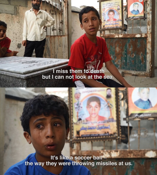 pxlestine: VIDEO: Living Under Israel’s MissilesFour boys of the Bakr family were killed by a missil