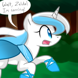 asktheconsoleponies:  Zelda: -Thinks deeply-