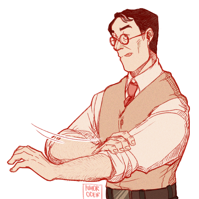 i’ve got a stupid headcanon about soldier being cursed by merasmus with a bunch of tentacles appearing each time someone tries...