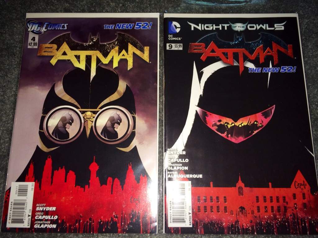 daily-superheroes:  Digging the retrospect in these two covers.http://daily-superheroes.tumblr.com/
