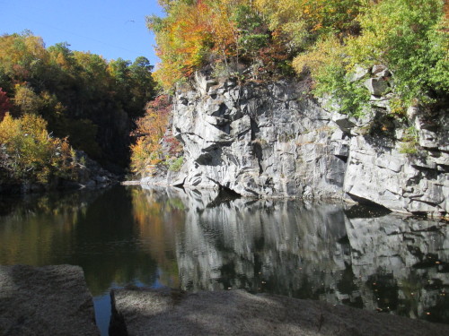 wanderlog:Another shot of the stone quarry, Becket, Ma.