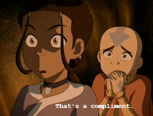 eskalations:  aang’s lucky he got kids after that 