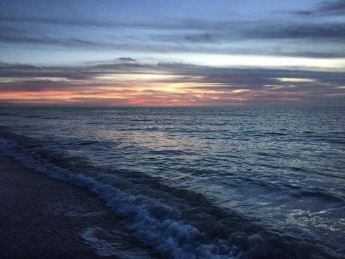 Sunset on Gasperilla Island, FL. What a way to spend #nye2015 ! #gulfcoast #beach #shore #tropicalho