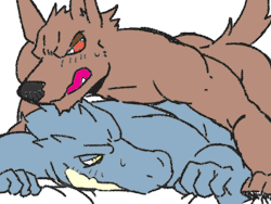 frskynight:  Request by fuzzyfurries for a little Rengar and Nasus~ 