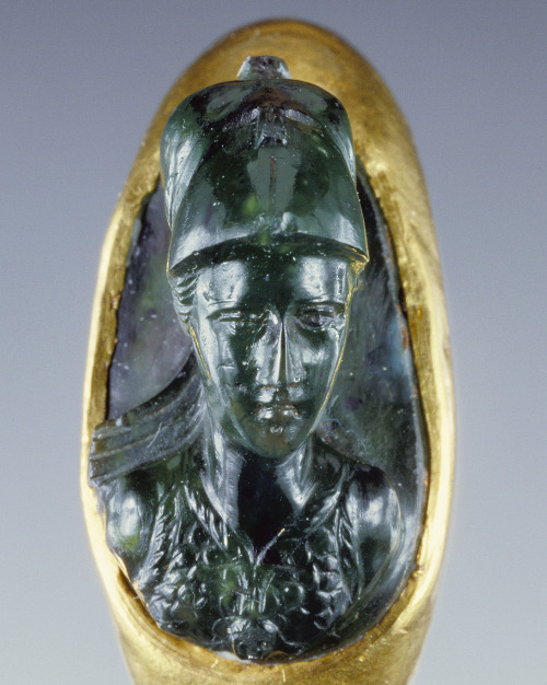 thegetty:May this amulet of Minerva, warrior goddess, protect you in all your Black Friday endeavors