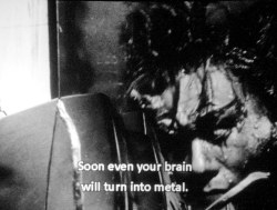 yakubgodgave:   “Tetsuo: The Iron Man” (1989), directed by Shinya Tsukamoto  