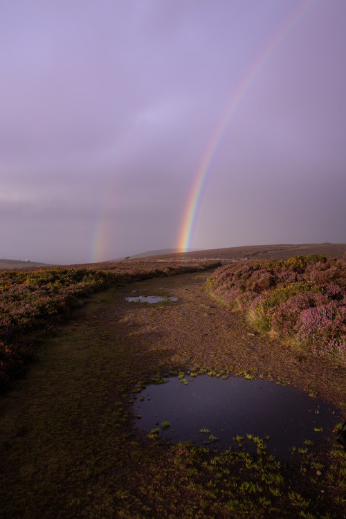 ardley:Double rainbow on the Quantock Hills, UKPhotographed by Freddie Ardley