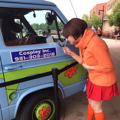 itsastepladder: I stopped by cosplayincorporated’s replica Mystery Machine earlier this afternoon at