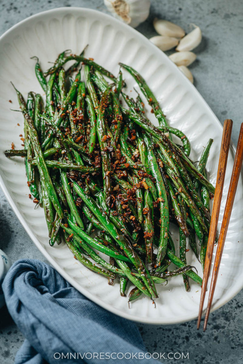 Chinese Garlic Green BeansThis quick and easy Chinese garlic green beans recipe uses a few ingredien