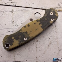 gpknives:  It’s been a Spyderco kind of day! The Para Military 2 (digicam and satin blade) is back in stock! #spyderco #paramilitary2 #folder #usnstagram  (at GPKNIVES.com)