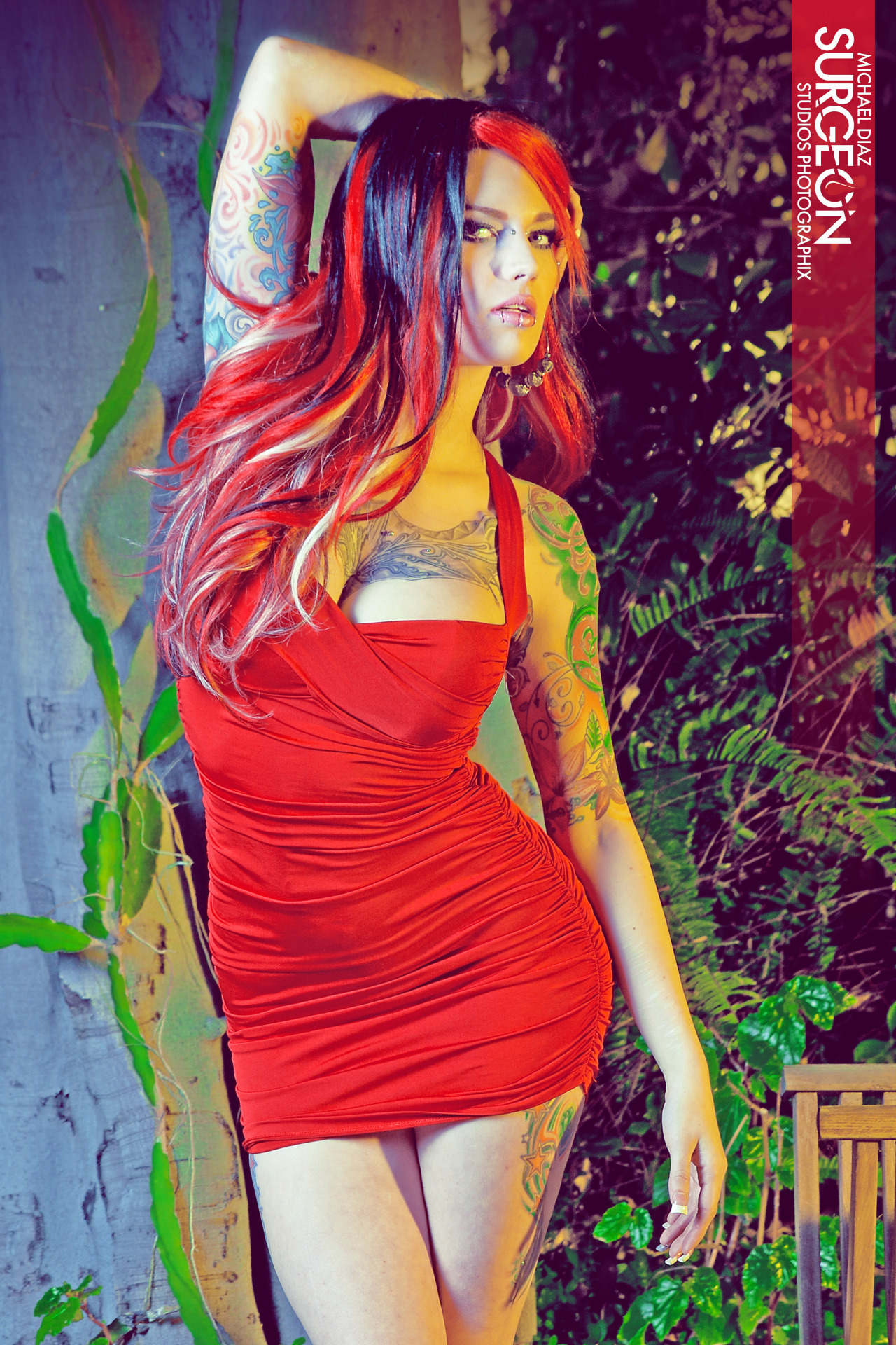 mischiefmadnessmodel:  **Lady in Red** PLEASE SHARE IF YOU LIKE!  Model: Mischief