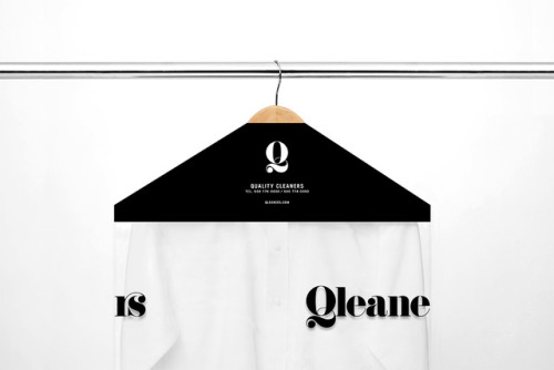 Identity for an unique laundry service designed by Anagrama 