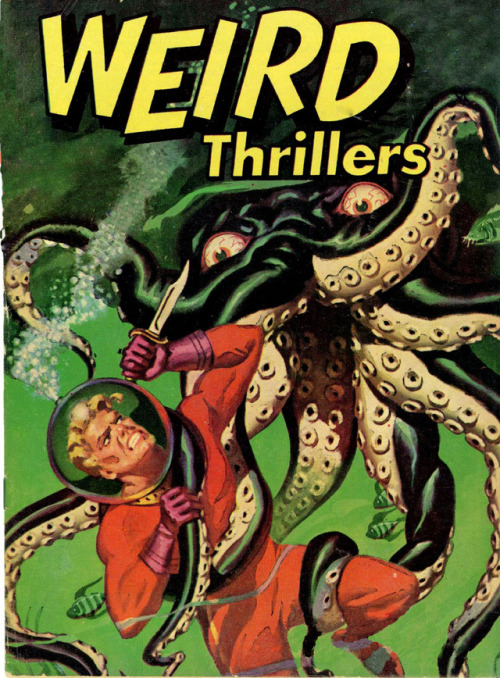 Norman Saunders (1907-1989), &ldquo;Weird Thrillers&rdquo;, #4, 1951Source