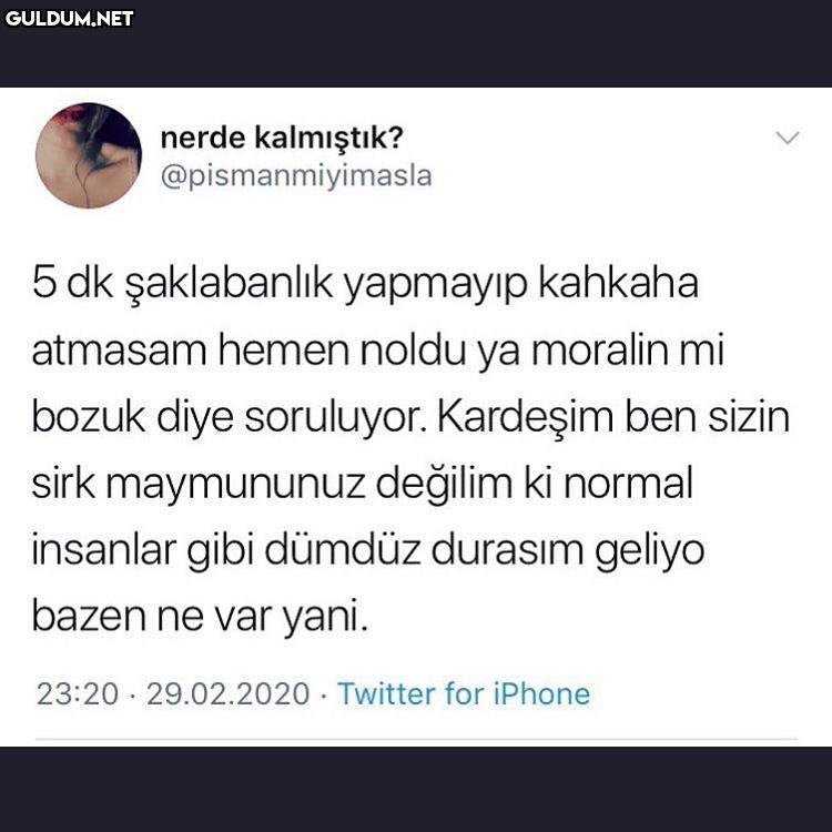 nerde kalmıştık?...