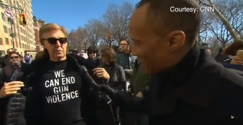 ohlennonmydear:james-winston: Paul, marching for John. God, it really is beautiful what Paul does fo
