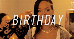 ririwhatsmyname: Happy 27th birthday Rihanna!  You are my life ❤❤