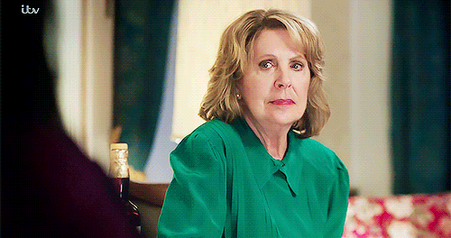 penelopewiltn:   Penelope Wilton and Sharon Rooney in ‘Brief Encounters’ 1x03 (18th July