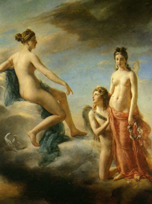 nataliakoptseva:1827 Georges Rouget L’Amour suppliant Vénus de pardonner à Psych