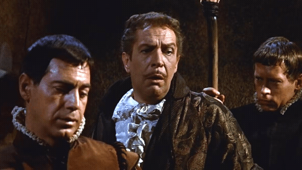 ilovemesomevincentprice:Vincent Price - The Pit And The Pendulum 